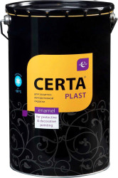 Эмаль Certa Plast 10 кг (графит)
