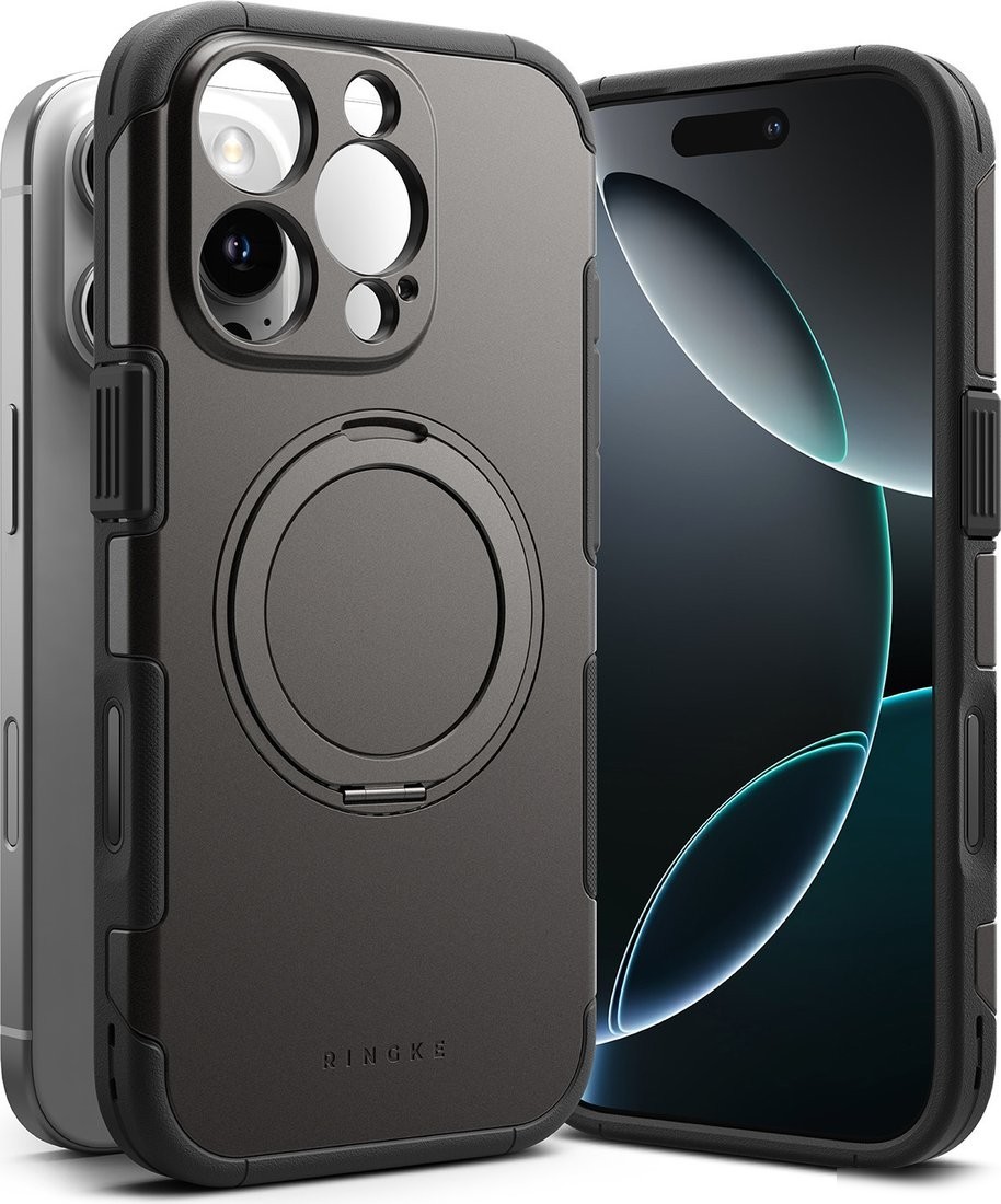Чехол для телефона Ringke Alles для iPhone 16 Pro Max (Gun Metal)