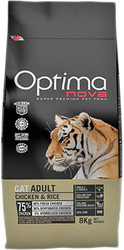 Корм для кошек Optimanova Cat Adult Chicken & Rice 2 кг