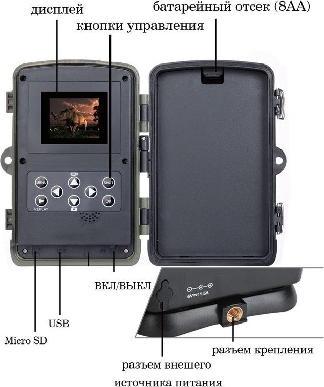 Фотоловушка Suntek HC-810A
