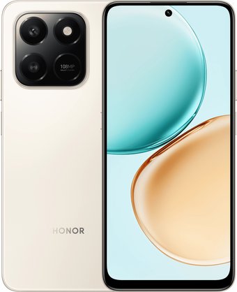 Телефон HONOR X7d LGN-LX1 8GB/256GB международная версия (пустынное золото)