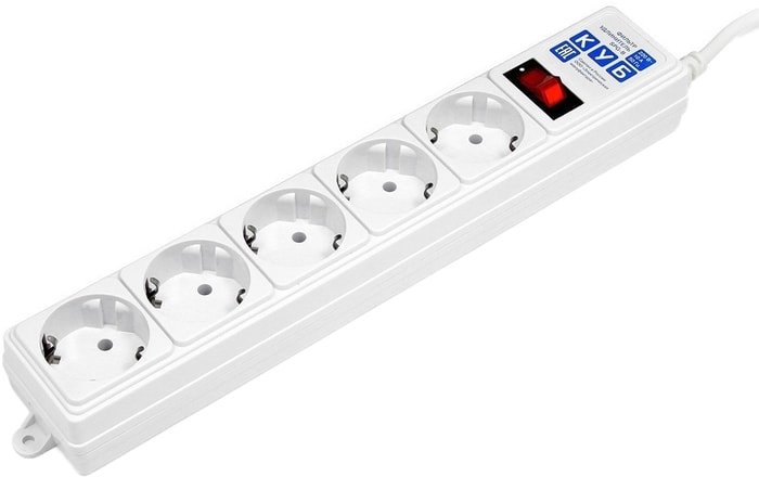 Сетевой фильтр Power Cube SPG-B-0,5M-WHITE