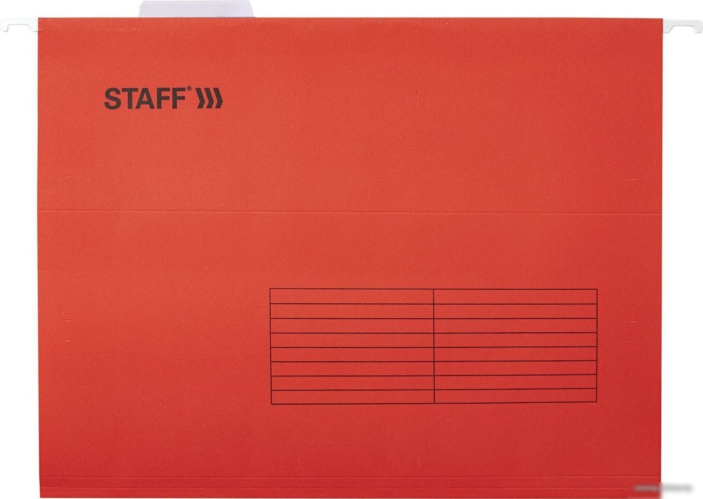 Папка подвесная Staff 270931 (10 шт, красный)
