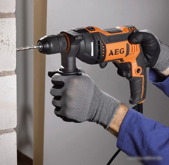 Ударная дрель AEG Powertools SBE 705 RE (4935442830)
