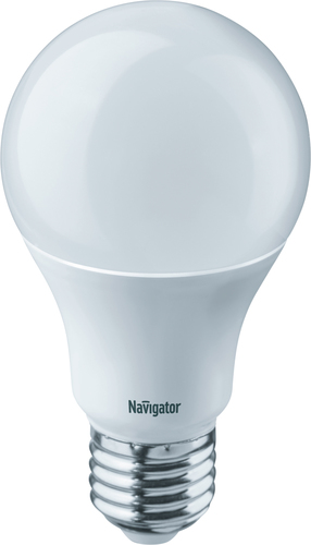 Светодиодная лампочка Navigator NLLB-A60-10-230-2.7K-E27