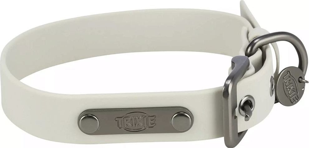 Ошейник Trixie CityStyle S-M (светло-серый)