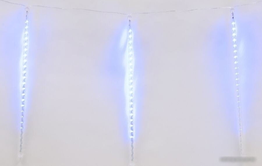 Световой дождь Uniel ULD-E1505-336/DTK BLUE IP44 TWISTED METEOR UL-00000167