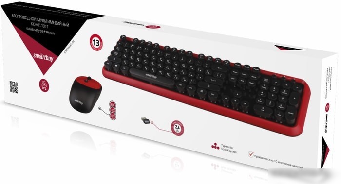 Клавиатура + мышь SmartBuy SBC-620382AG-RK