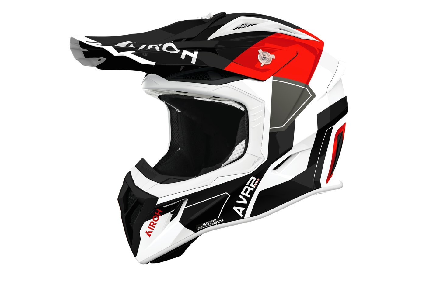 Мотошлем Airoh Aviator Ace 2 Shield AV22S55-XL (XL, красный глянец)
