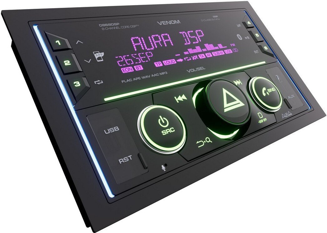 USB-магнитола Aura Venom-D862DSP