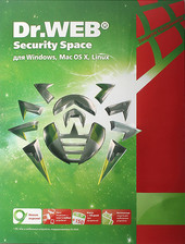 Система защиты ПК от интернет-угроз Dr.Web Security Space (2 ПК, 2 год)