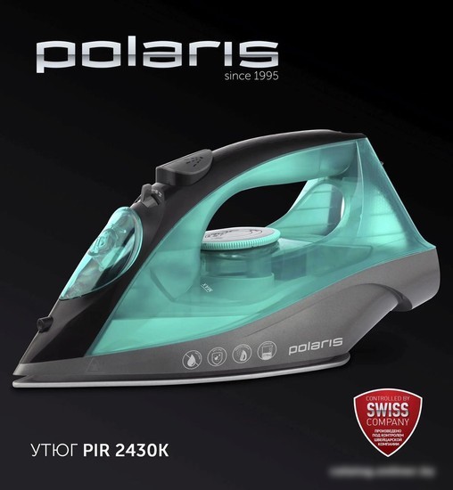 Утюг Polaris PIR 2430K (бирюзовый)