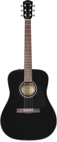 Акустическая гитара Fender CD-60 Dread V3 DS BLK WN