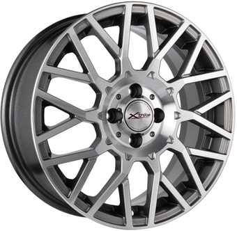 Литые диски X'trike X-125 16x6.5" 4x100мм DIA 60.1мм ET 48мм HSB/FP