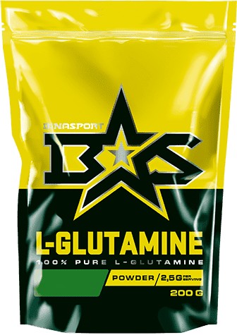 L-глютамин Binasport L-Glutamine (200г, киви)