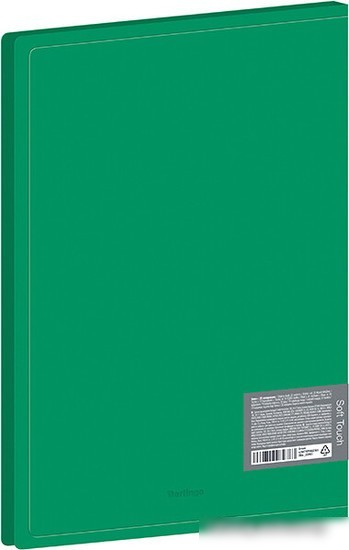 Папка для бумаг Berlingo Soft Touch DB4_20983 (зеленый)