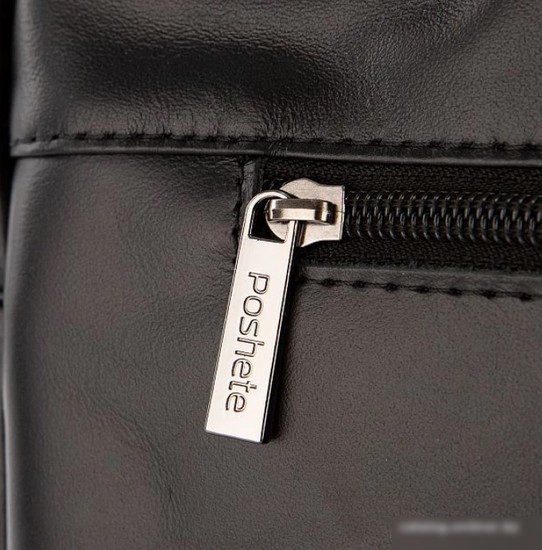 Мужская сумка Poshete 253-35202-24-BLK (черный)