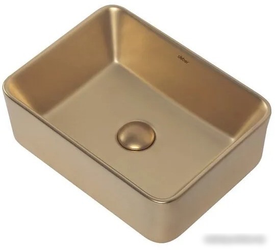 Умывальник Abber Rechteck AC2213MMG (золото матовый)