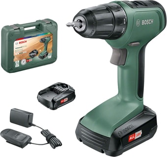 Дрель-шуруповерт Bosch UniversalDrill 18 06039C8005 (с 2-мя АКБ, кейс)