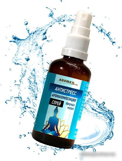 Aroma Saules Смесь эфирных масел Антистресс Спрей 30 мл