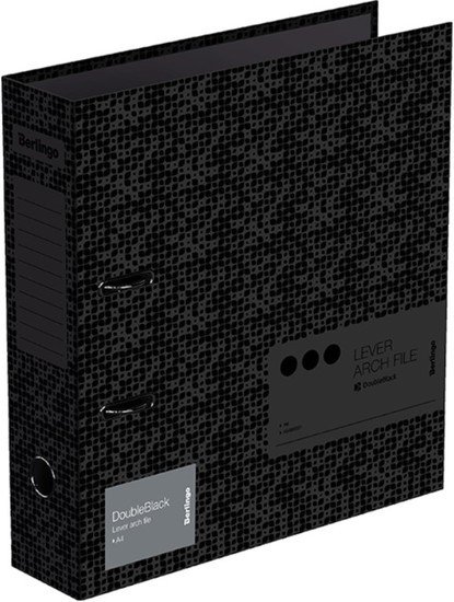 Папка-регистратор Berlingo DoubleBlack AMl80501 (черный)