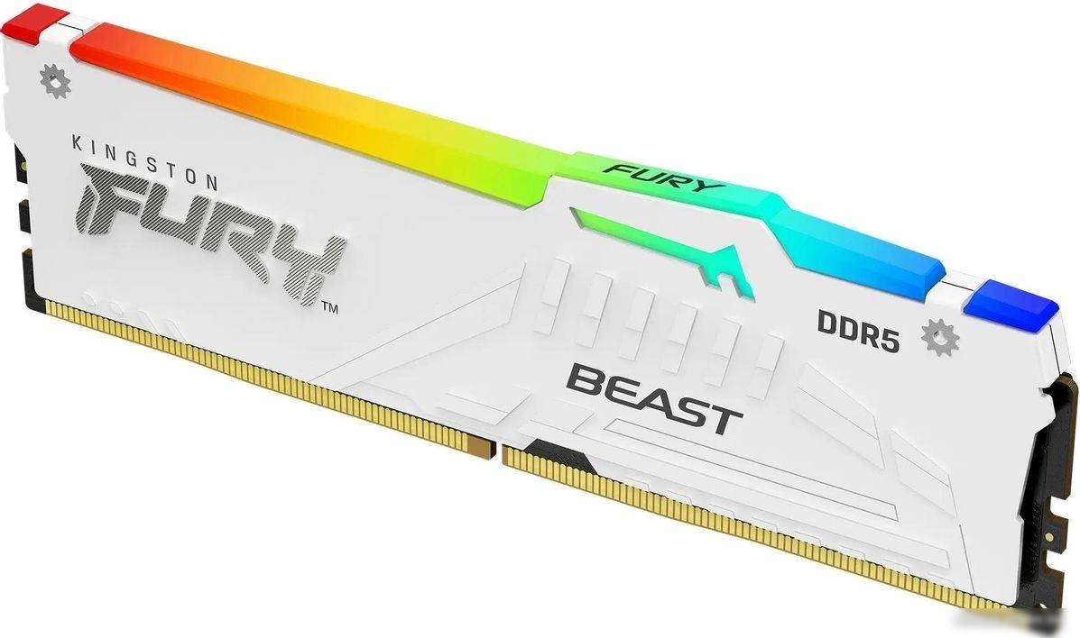 Оперативная память Kingston FURY Beast RGB 32ГБ DDR5 6400 МГц KF564C32BWEA-32