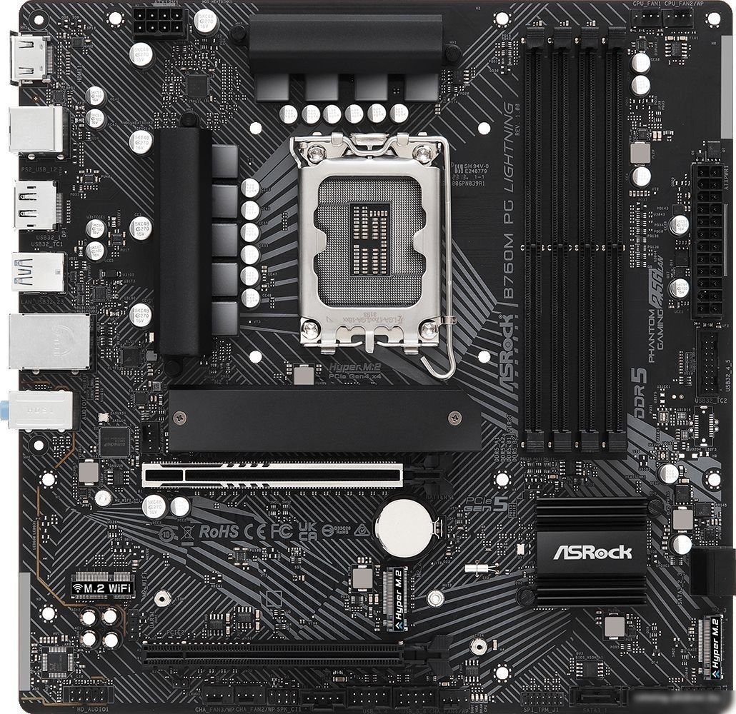 Материнская плата ASRock B760M PG Lightning