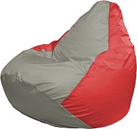 Кресло-мешок Flagman Груша Мега XXXL Г3.1-332 (серый/красный)