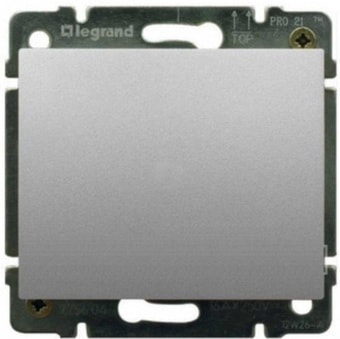 Декоративная заглушка Legrand Galea Life 771378 (алюминий)