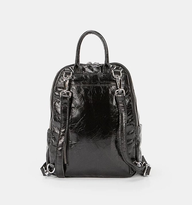 Городской рюкзак Poshete 892-H8179ZL-BLK (черный)