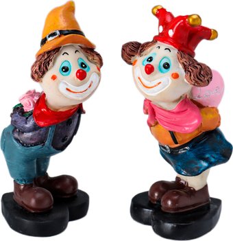 Набор статуэток Sima-Land Клоуны-признание в любви 10954845 (2шт)