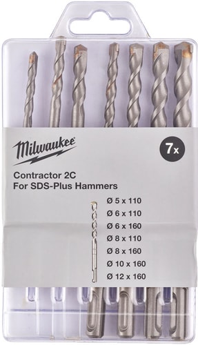 Набор оснастки Milwaukee 4932471244 (7 предметов)