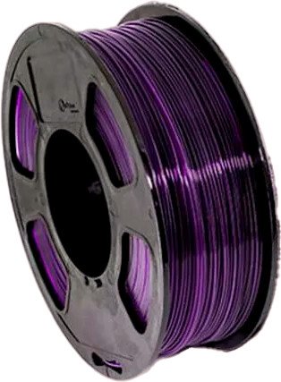 Пластик Mitek PETG (1.75мм, 1кг, фиолетовый прозрачный)