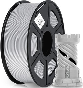 Пластик CACTUS CS-3D-PLA-1KG-SILVER 1.75 мм 1 кг