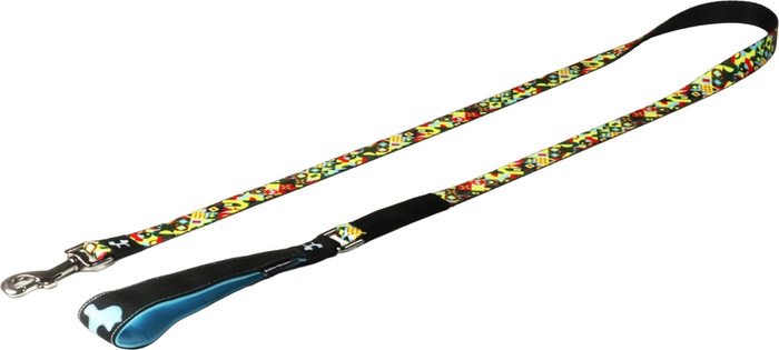 Поводок United Pets Complete Me Leash (L, разноцветный рисунок)