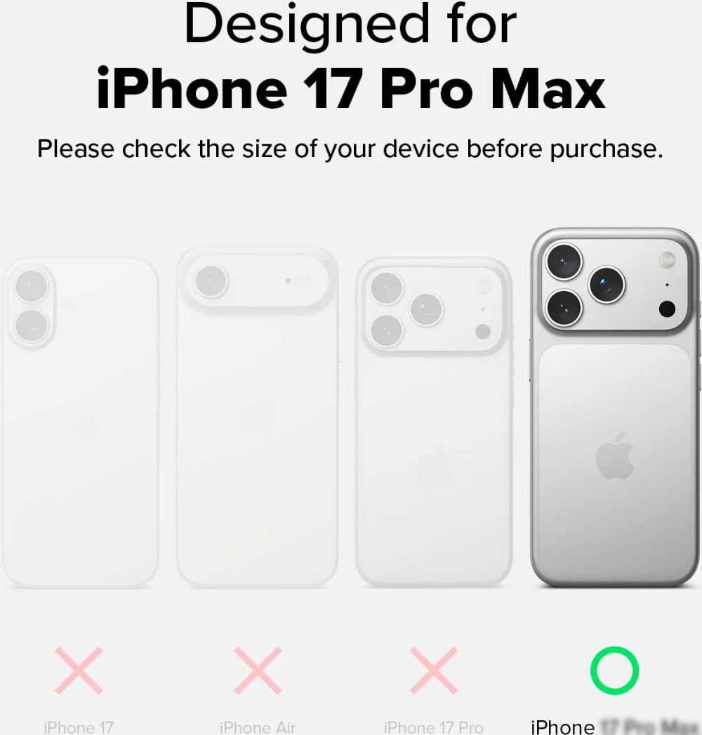 Чехол для телефона Ringke Onyx Magnetic для iPhone 17 Pro Max Camo Black