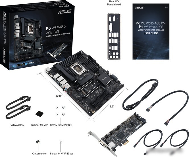 Материнская плата ASUS Pro WS W680-ACE IPMI