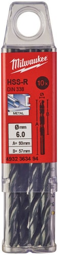 Набор оснастки Milwaukee 4932363494 (10 предметов)