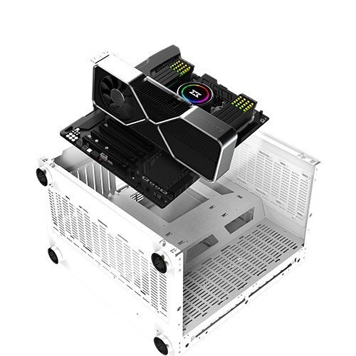 Корпус Xigmatek Aquarius Plus Arctic EN46430 (белый)