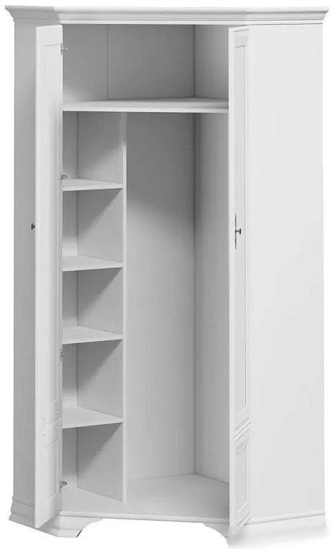 Шкаф распашной Black Red White Kentaki S320-SZFN2D (белый)