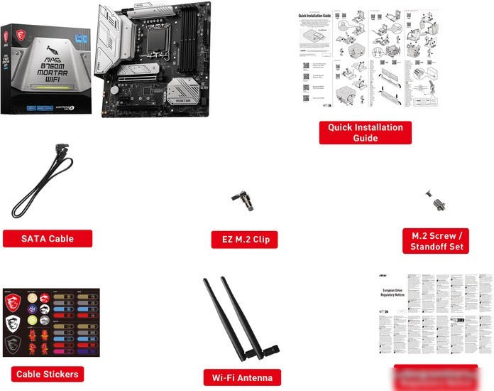 Материнская плата MSI MAG B760M Mortar WiFi