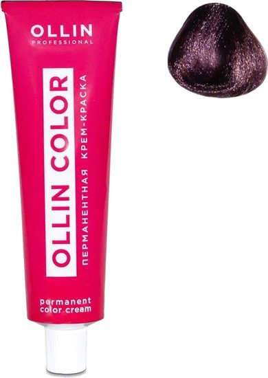 Крем-краска Ollin Professional Color перманентная 5/22 светлый шатен фиолетовый 60 мл