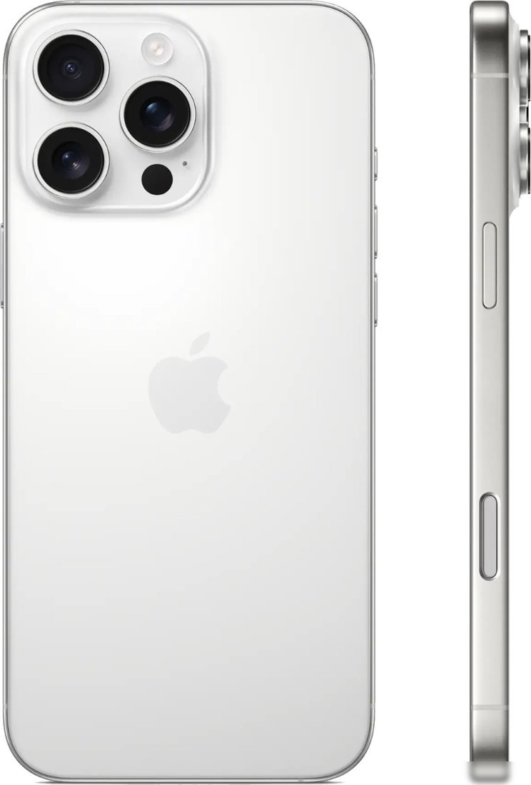 Телефон Apple iPhone 16 Pro Max 256GB (белый титан)