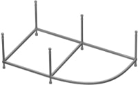 Каркас Cezares Metauro Corner-MF