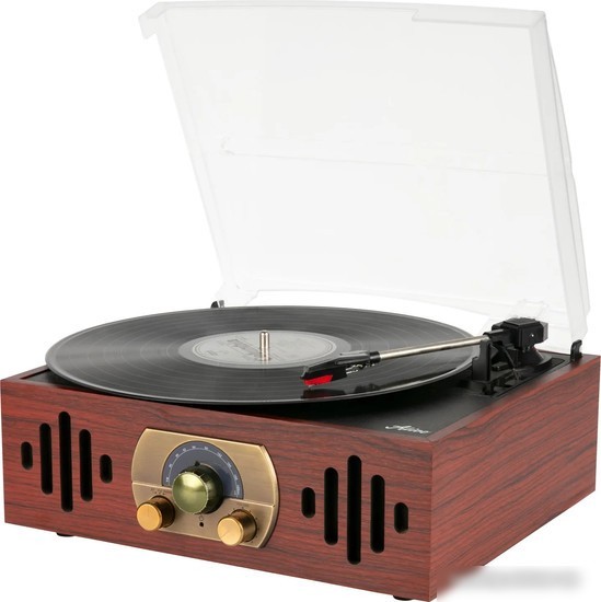Виниловый проигрыватель Alive Audio Quattro Wood