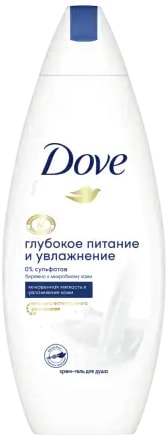 Косметика по уходу за телом Dove Крем-гель для душа Глубокое питание и увлажнение 250 мл