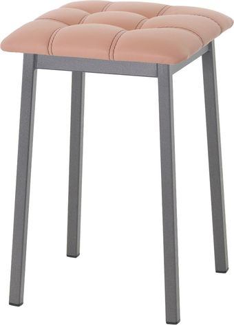 Табурет AMC Comfort 7К4.7 (кожзам, коралл/графит)