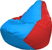 Кресло-мешок Flagman Груша Мега XXXL Г3.1-279 (голубой/красный)