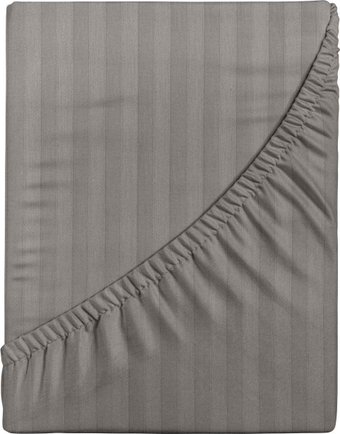 Постельное белье Verossa Stripe на резинке 180x200x30 784511 (Gray)