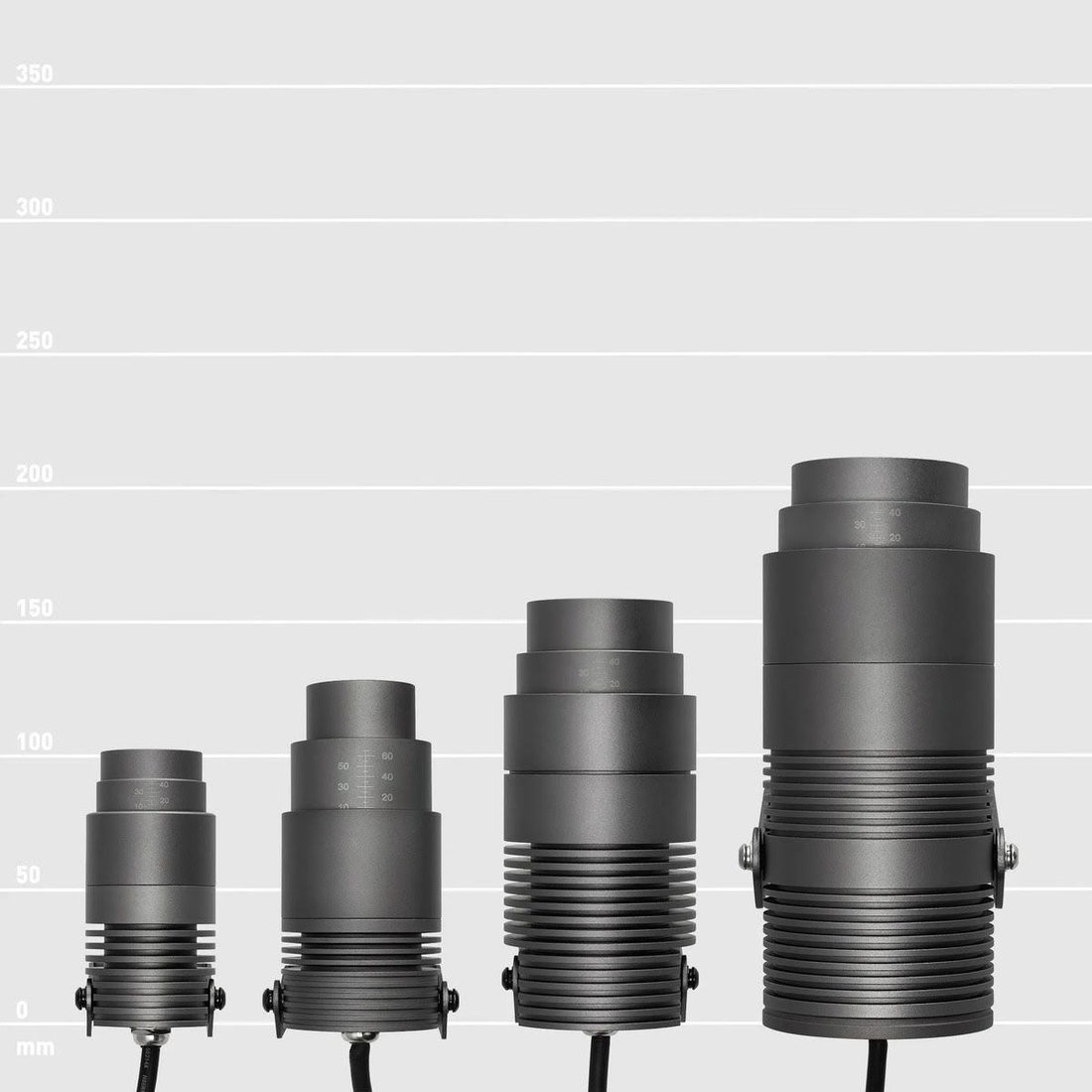 Уличный накладной светильник Arlight ALT-RAY-ZOOM-R52-8W Warm3000 (WH, 10-40 deg, 230V) 042676